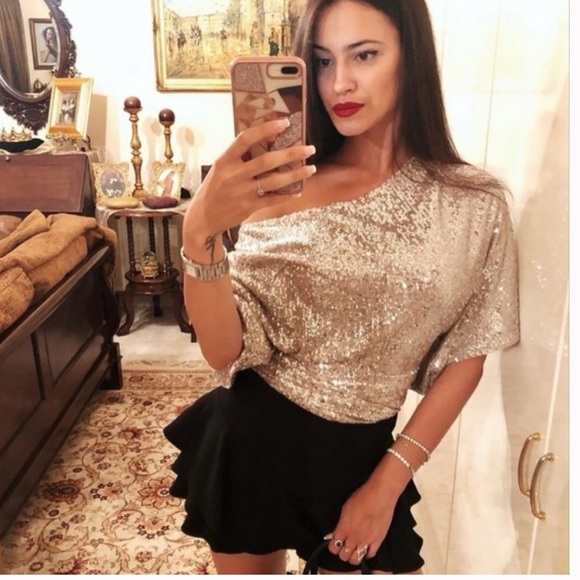 Zara Tops - Zara Sequined Top